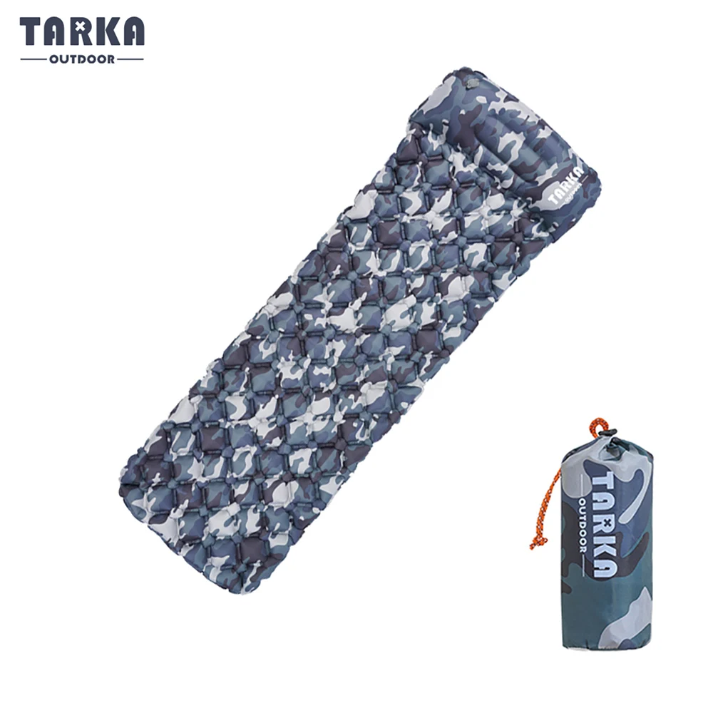 

TARKA Tourist Inflatable Mattress Air Mattress Foldable Camping Mats Ultralight Moisture Proof Sleeping Pad Bed Travel Equipment