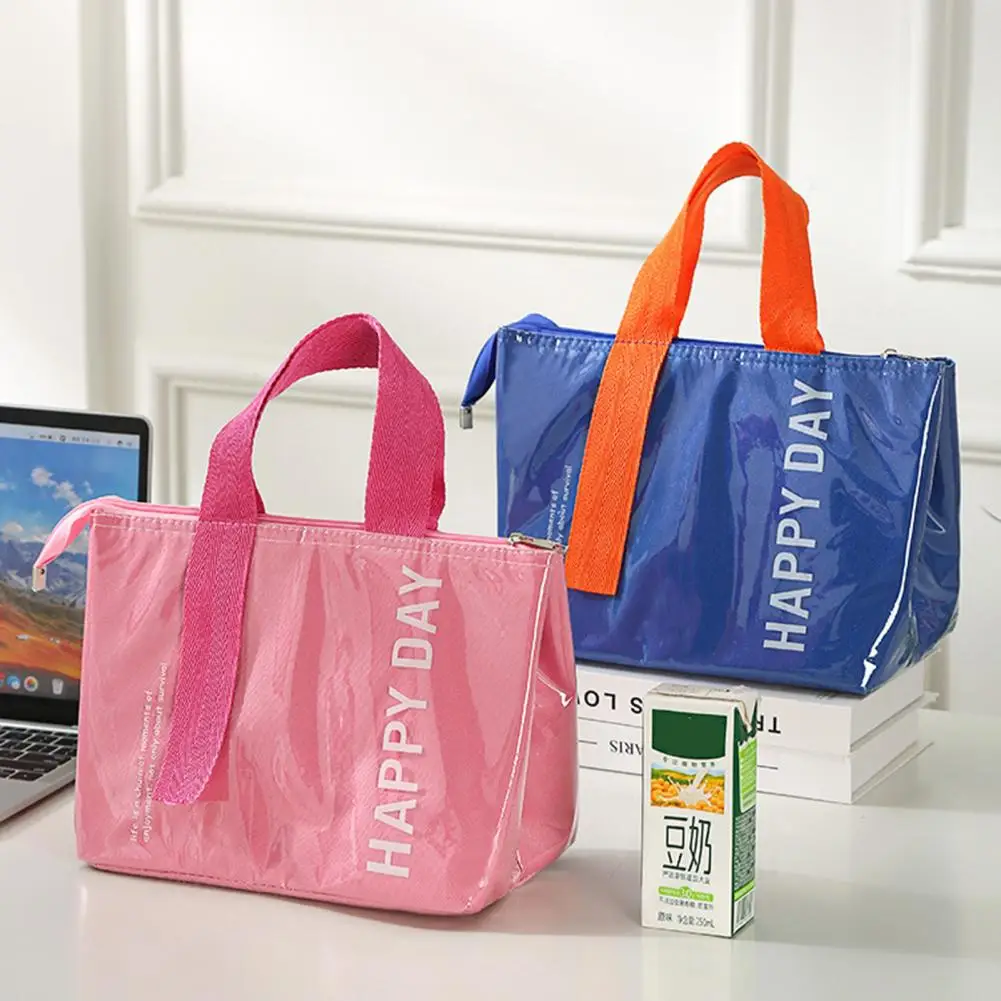 

Lunch Bag with Insulated Liner Thickened Leakproof Lunch Bag Large Capacity Portable Thermal Insulation for Children's School