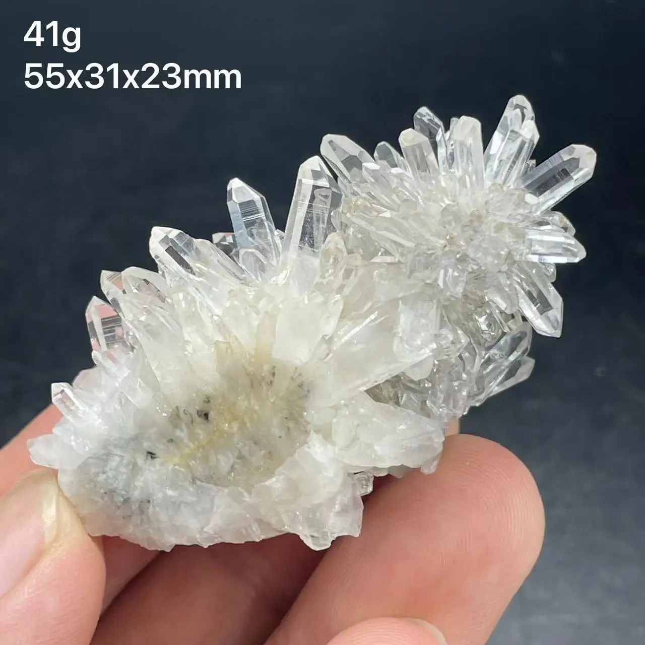 Новый 100 натуральный очень чистый кристалл кварца Lemlia из Колумбии