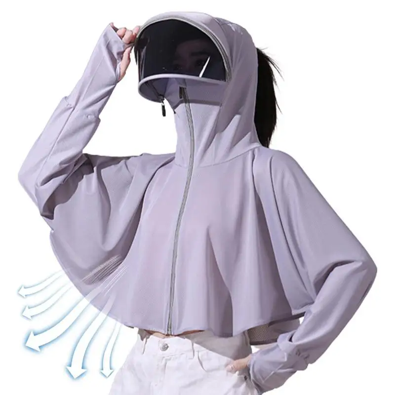

Uv Protection Jacket For Women Uv Block Lightweight Girls Jacket Clothing Summer Must Haves For Cycling Fishing Cycling Hiking