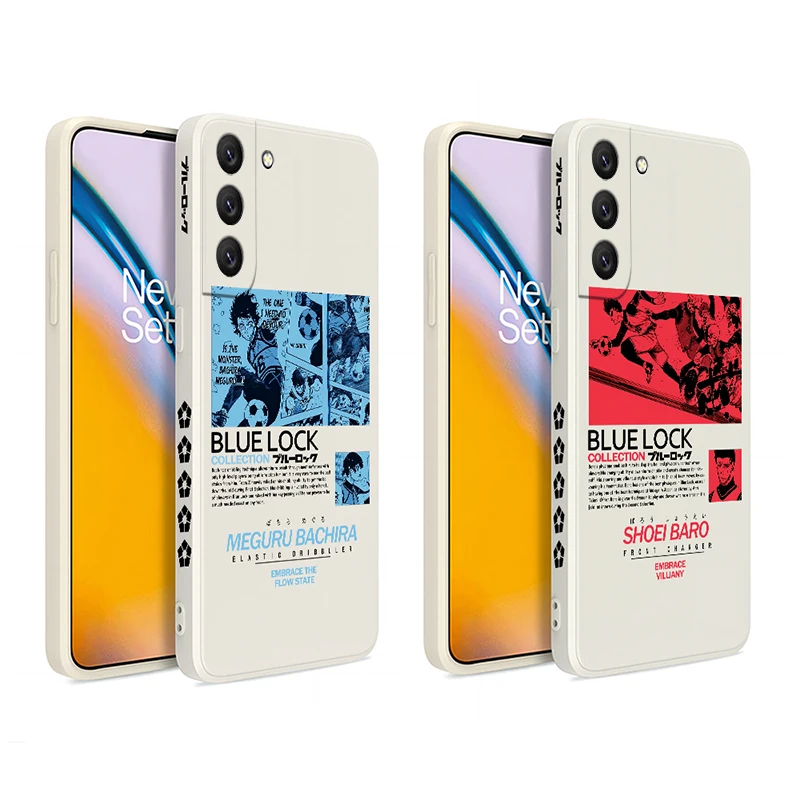 

Anime Blue Lock Phone Case For Samsung A73 A53 A50 A12 A22 A52 A52S A51 A72 A71 A32 A20 A21S A11 5G Silicone Cover