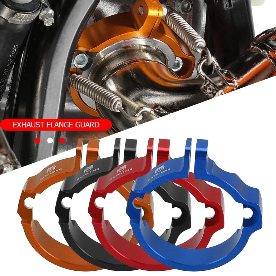 2024 ДЛЯ EXC300 TPI EXC XCW 250 300 2023 SX XC Six Days 17-2023 Зажим для выхлопной трубы Глушитель Защита