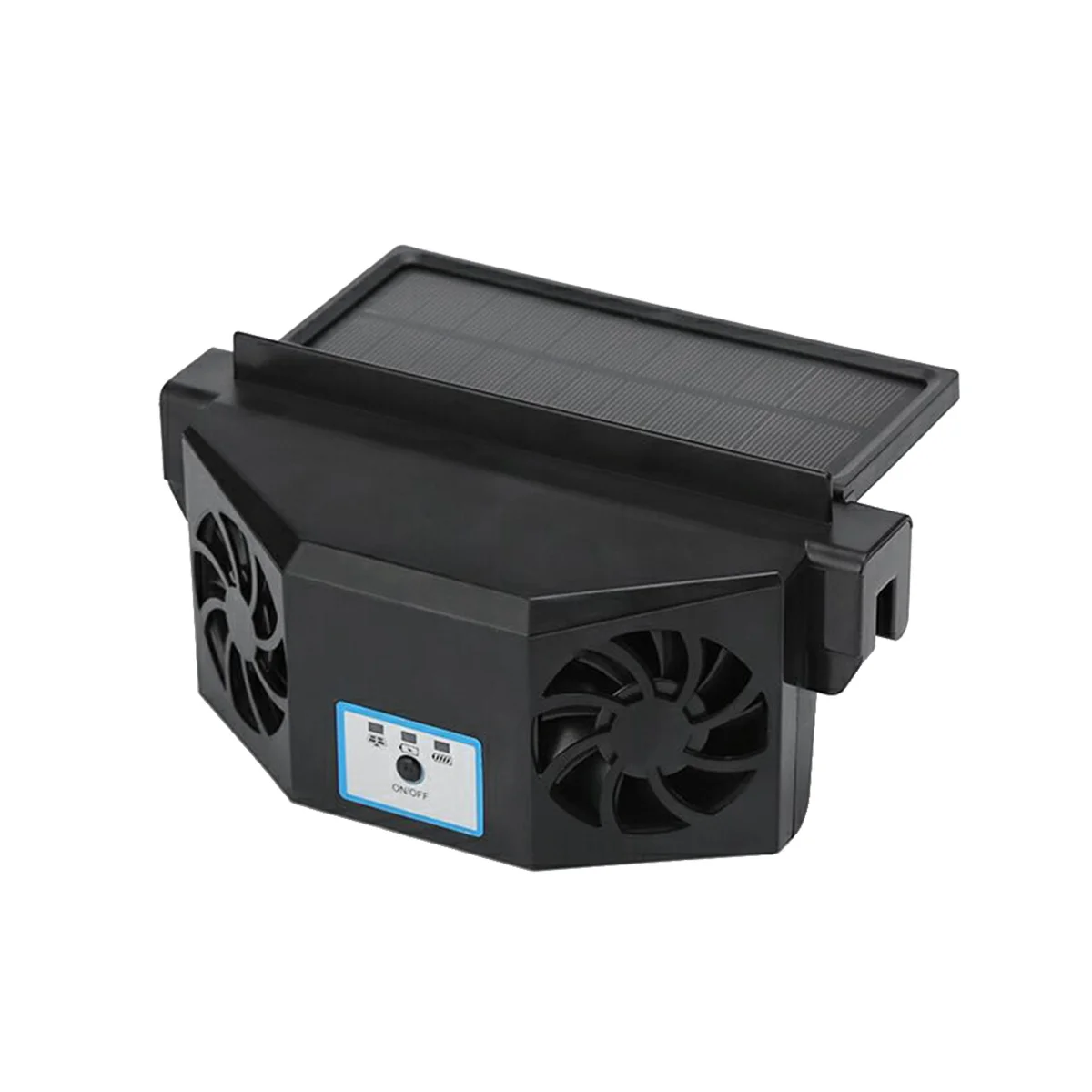 

Car Fan Car Cooling Air Circulation Car Ventilation Fan Car Accessories, Black
