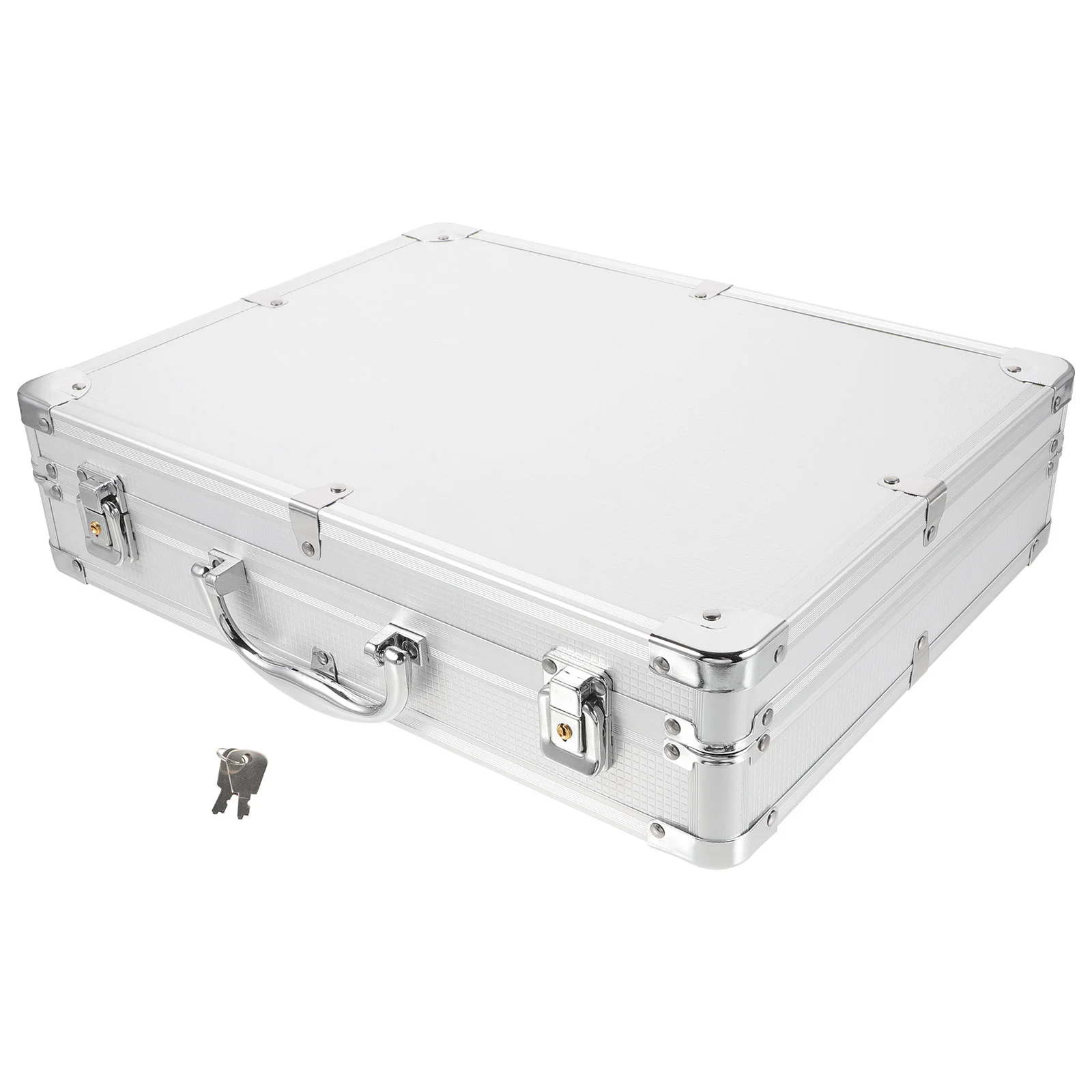 

Outdoor Handheld Tools Storage Box Aluminium Alloy Carrying Box Multi-function Gadget Medicine Box