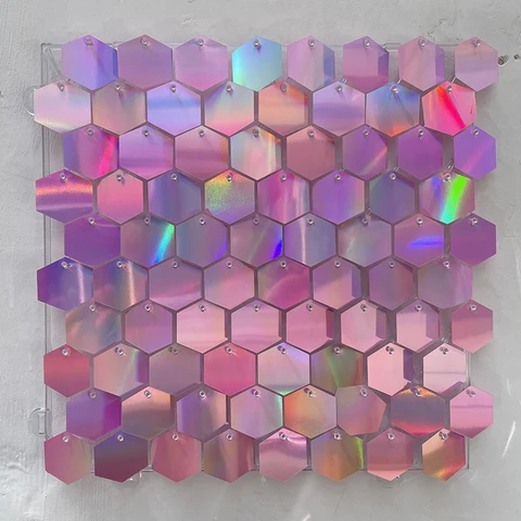 Блестящая стеновая панель 30x30 см