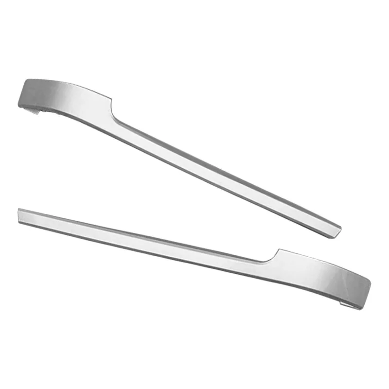 

1 Pair Car Rear Bumper Left & Right Body Molding Trim Strip Fit for Land Rover Range Rover L405 2013-2020 2021 2022 Silver ABS