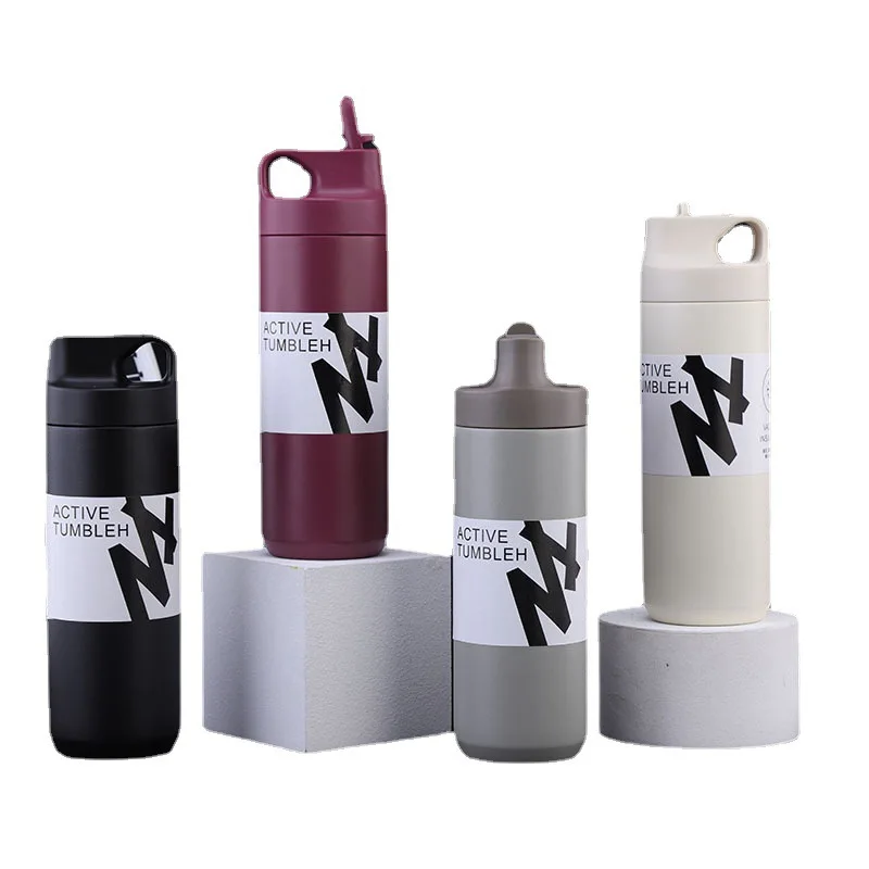 550ml Kinto Insulated Vacuum Japanese Style Bottle Tumbler Stainless Steel Thermos Kids Water Bottle with Straw Lid Stanley Cup