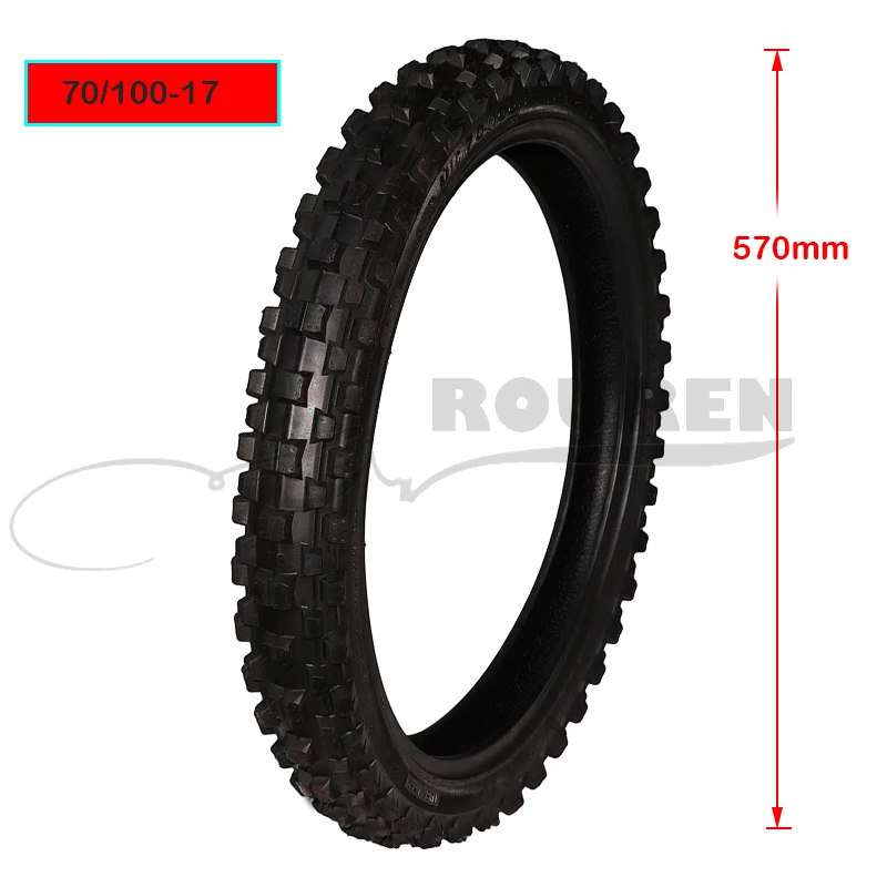 

70/100 - 17 X 2.75 TIRE Tyre and TUBE FOR HONDA CT90 CT110 Trail Bike Accessories