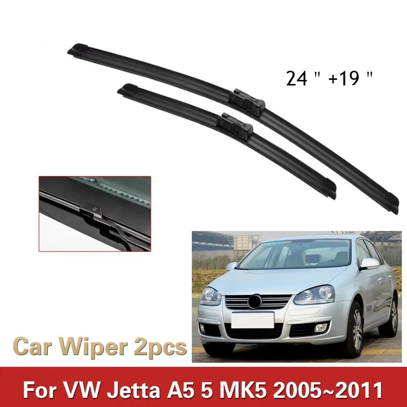 

Автомобильная передняя щетка стеклоочистителя для Volkswagen VW Jetta A5 5 MK5 2005 ~ 2011 аксессуары для лобового стекла, окно 2006 2007 2008 2009