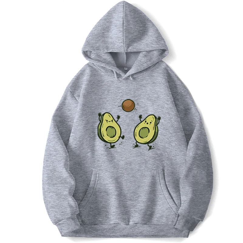 Avocado Fruit Hoodie Sweatshirts Funny  Clothes Men Sweatshirt Jumper Hoody Hoodies Streetwear Winter Autumn Pullover Couple