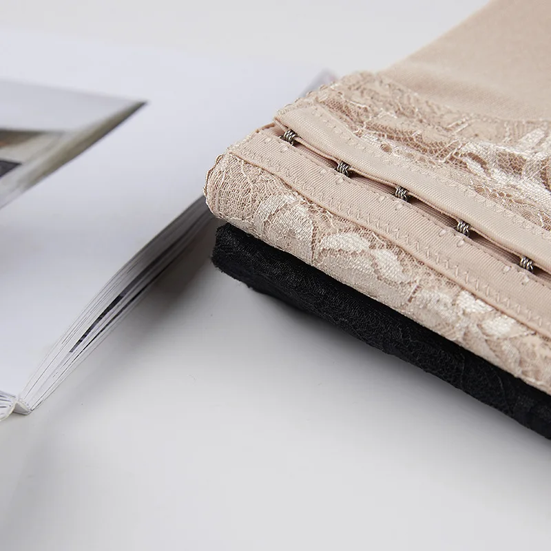 Женский кружевной сетчатый тонкий корсет для послеродовой коррекции брюшного