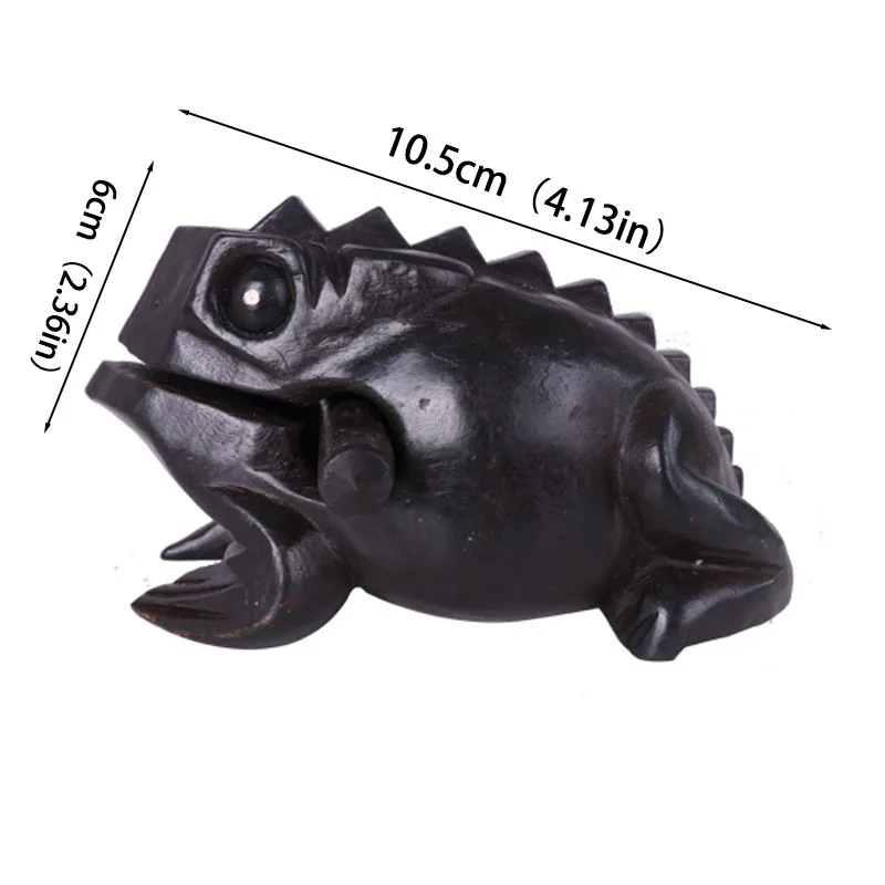 

Деревянная статуэтка Поющая лягушка