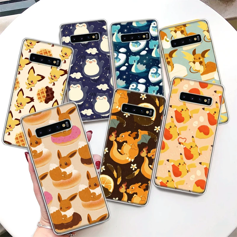 

Pokemon Backgrounds Coque Phone Case For Samsung Galaxy Note 20 Ultra 10 Plus 9 8 M12 M21 M30S M31 M32 M51 M52 J4 J6 + J8 Cover