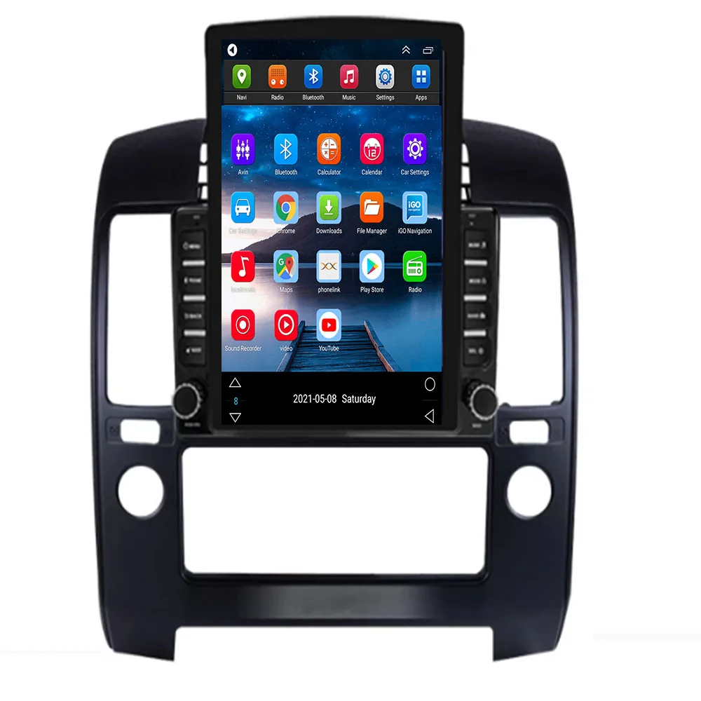 

For NISSAN Navara 2004+ Android 12 8G+128G Auto Radio Audio Video A/V Player Head Unit With GPS Carplay Tape Recorder Cassette