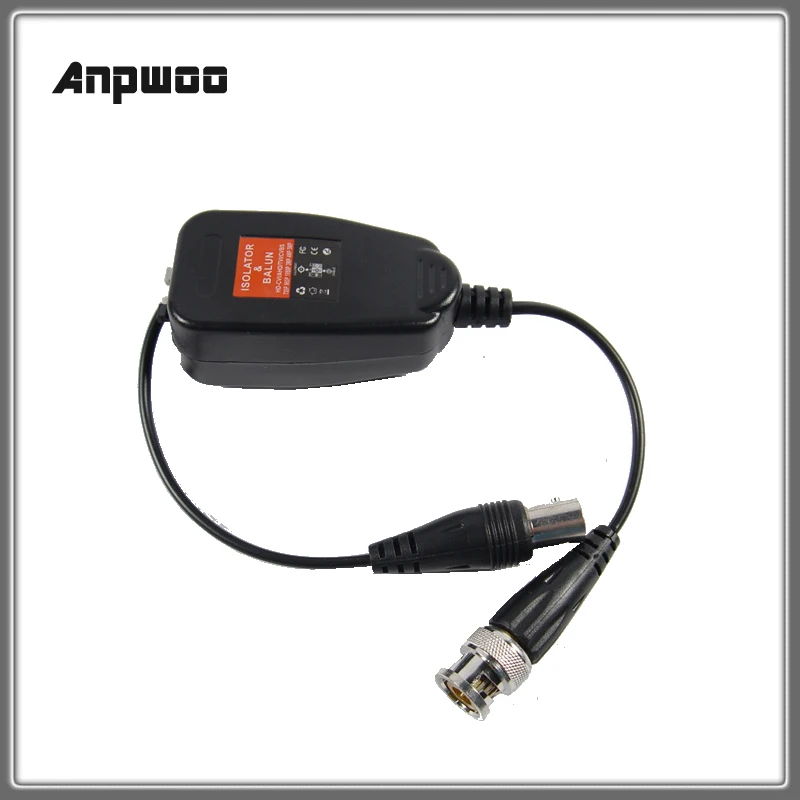 

For 2MP 3MP 4MP Anpwoo GB001A 200M Range For HD CVI/AHD/TVI Twisted BNC CCTV Passive Transceivers Cat5 CCTV UTP Video Balun IPC