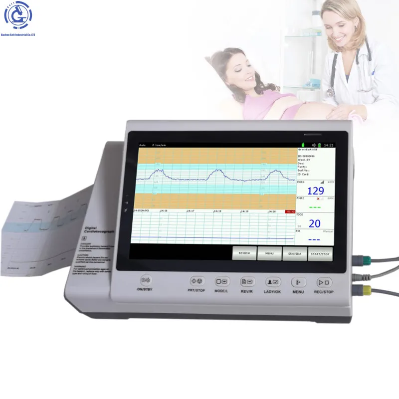 

CE portable ctg fetal heart monito