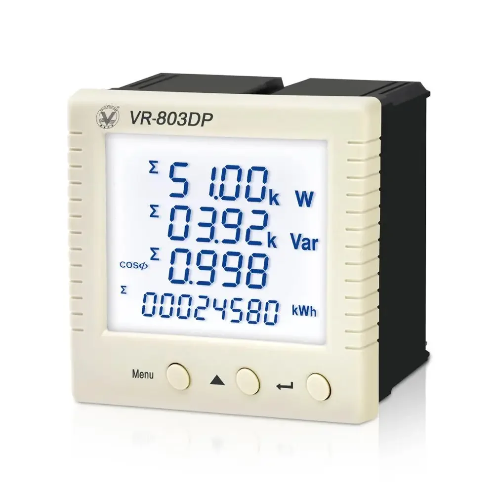 DIN-рейка RS485 из LoRaWAN communicatie Lui페 stroom en измеритель мощности для сжигания