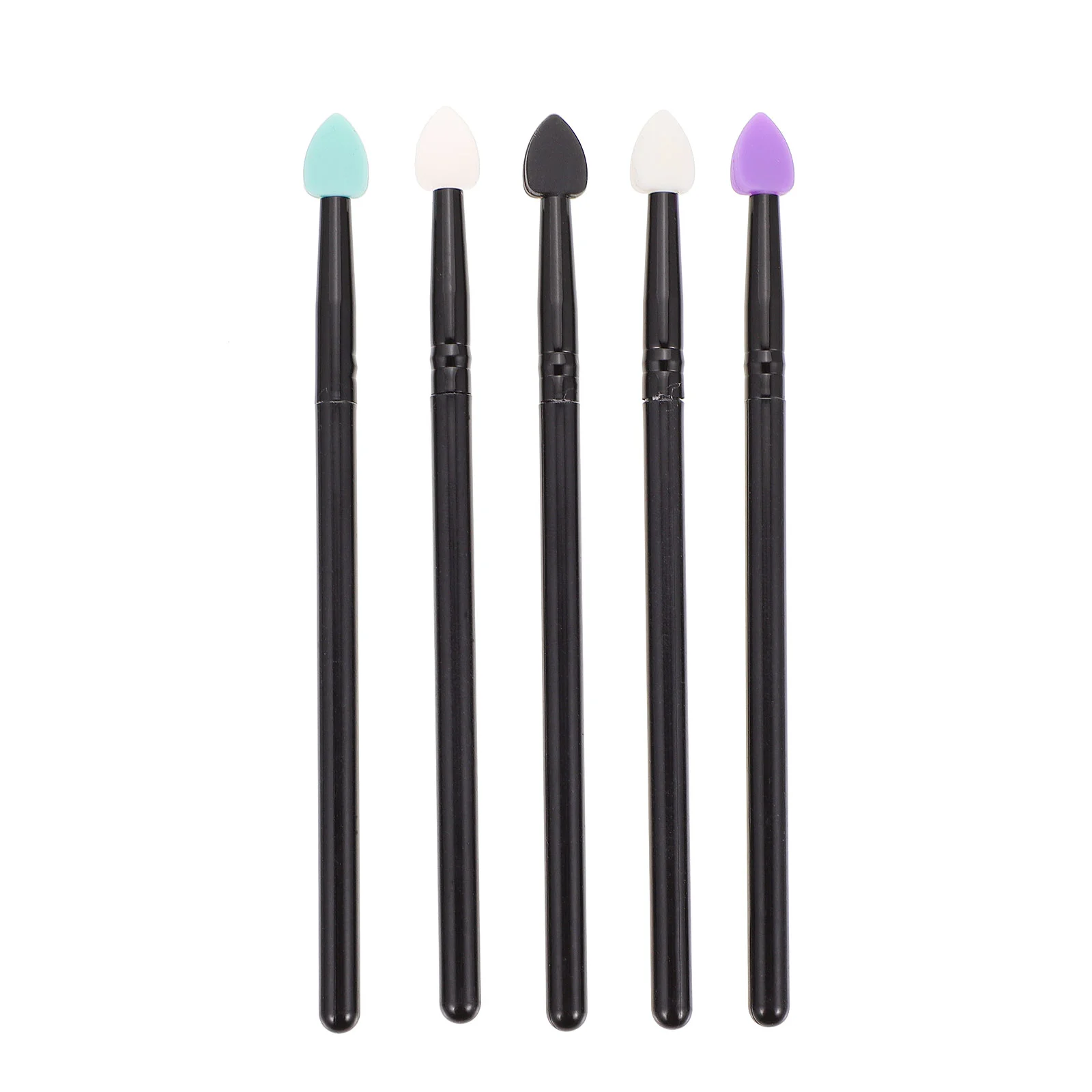 

Brush Eyeshadow Makeup Brushes Applicator Eye Tools Blending Concealerspongelip Eyeliner Glitter Eyebrow Tool Silicone Set