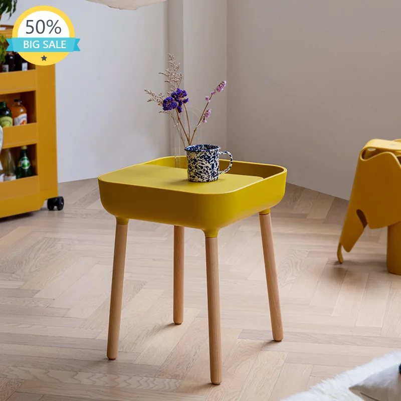 

Nordic Living Room Coffee Table Minimalist Aesthetic Modern Design Small Side Table Tray Bedroom Mesa Centro Salon Furniture