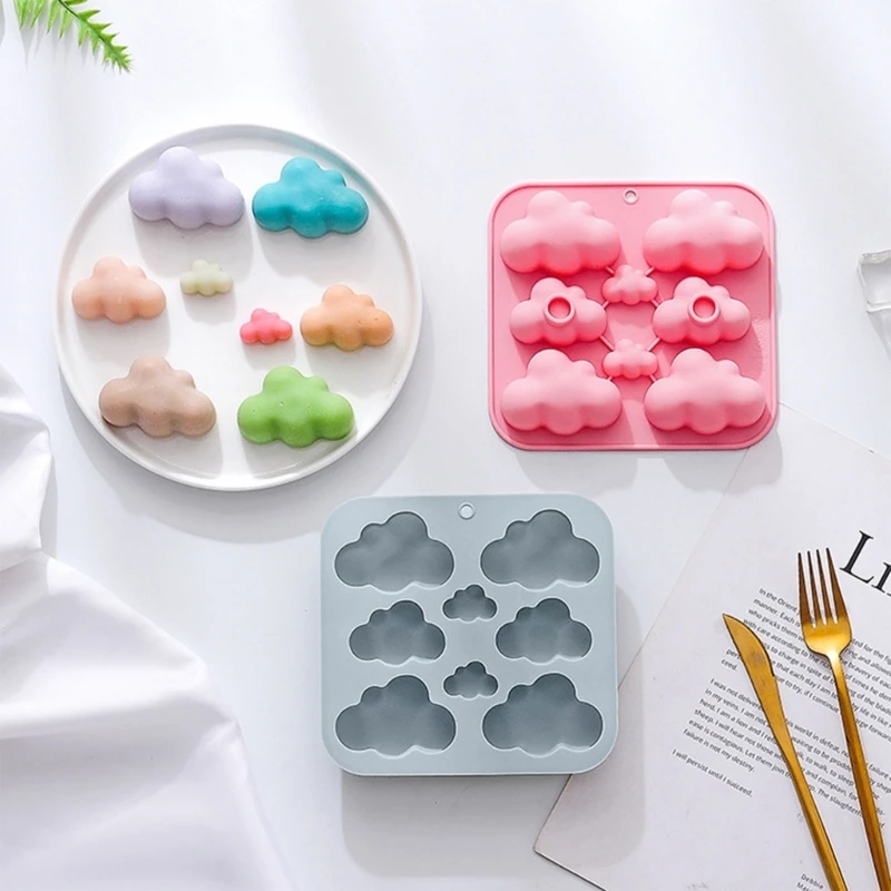 

Clouds Shaped Fondant Mold Biscuits Mold DIY Cartoon Press Baking Mold Birthday Cookie Tools Cake Decorating Tools Drop Shipping