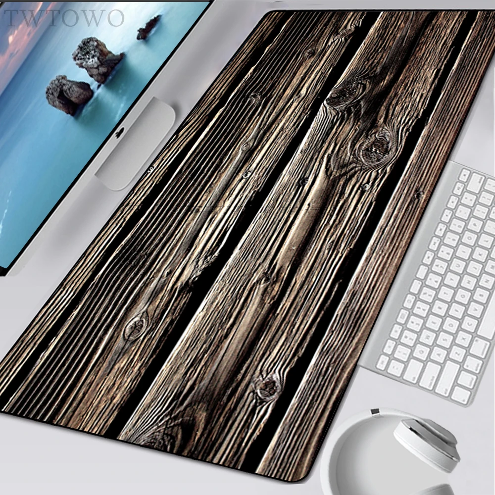 

Wood Grain Textures Mousepad Home XXL New Custom MousePads Mouse Mat Soft Anti-slip Laptop Office Carpet Mice Pad