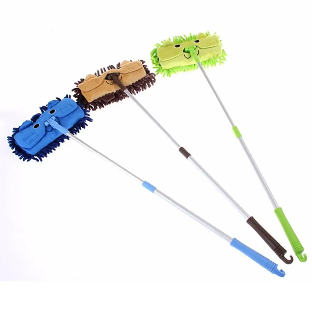 

Kids Stretchable Floor Cleaning Tools Mop Broom Play-House - Choose of Colors