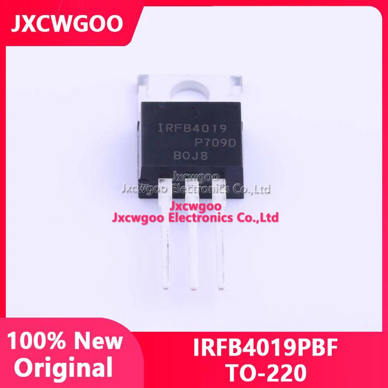 

10pcs 100% new imported original IRFB4019PBF IRFB4019 TO-220 N Channel MOS Field Effect 17A 150V