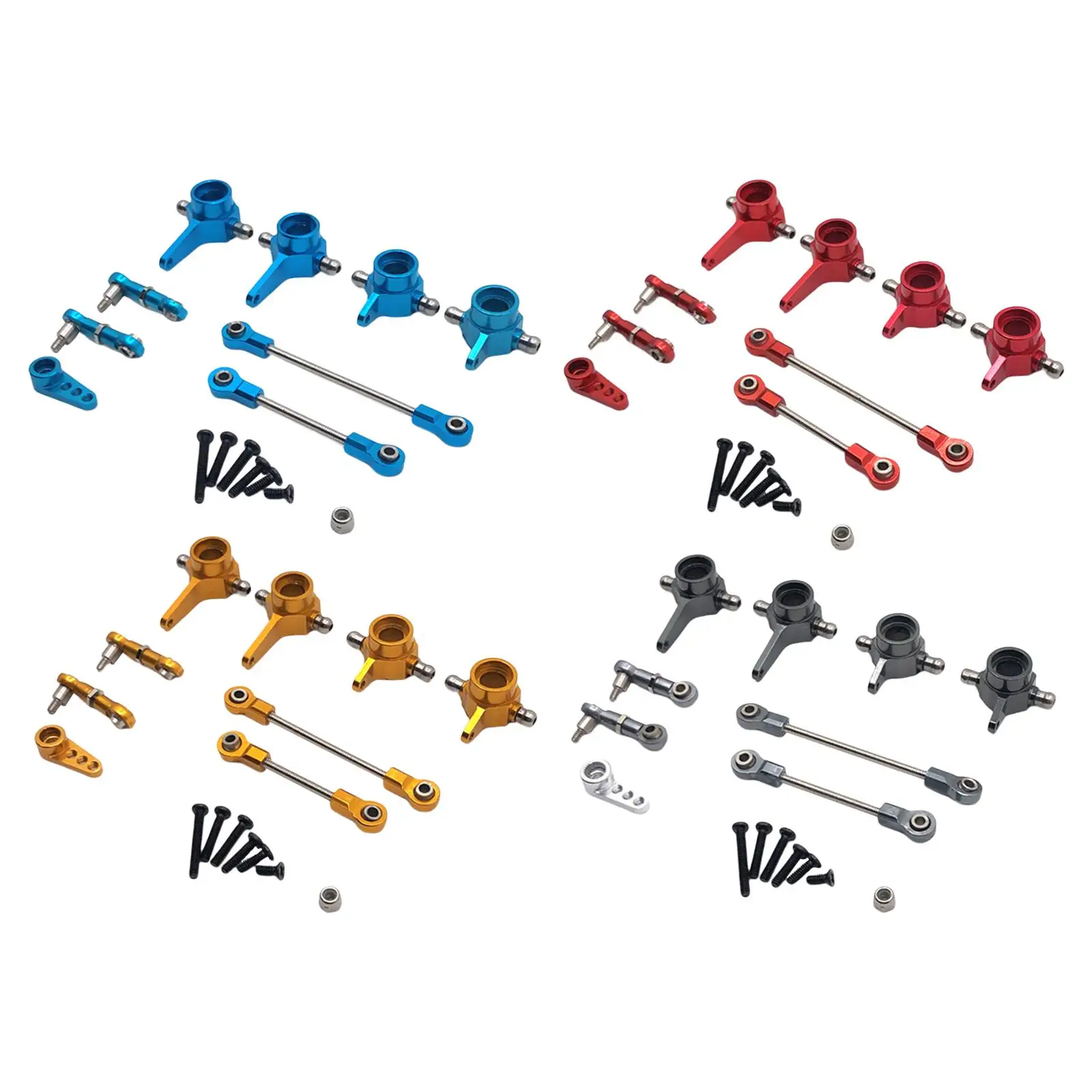 

RC Car Steering Rod Servo Link Linkages Upgrade Parts for Wltoys K999 Accs