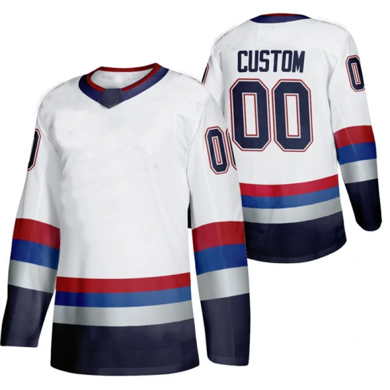 Wholesale Custom Ice Hockey Jersey Printing Name/Number Ice Hockey Shirt Youth Men Ice Hockey Jersey Competition Training Jersey