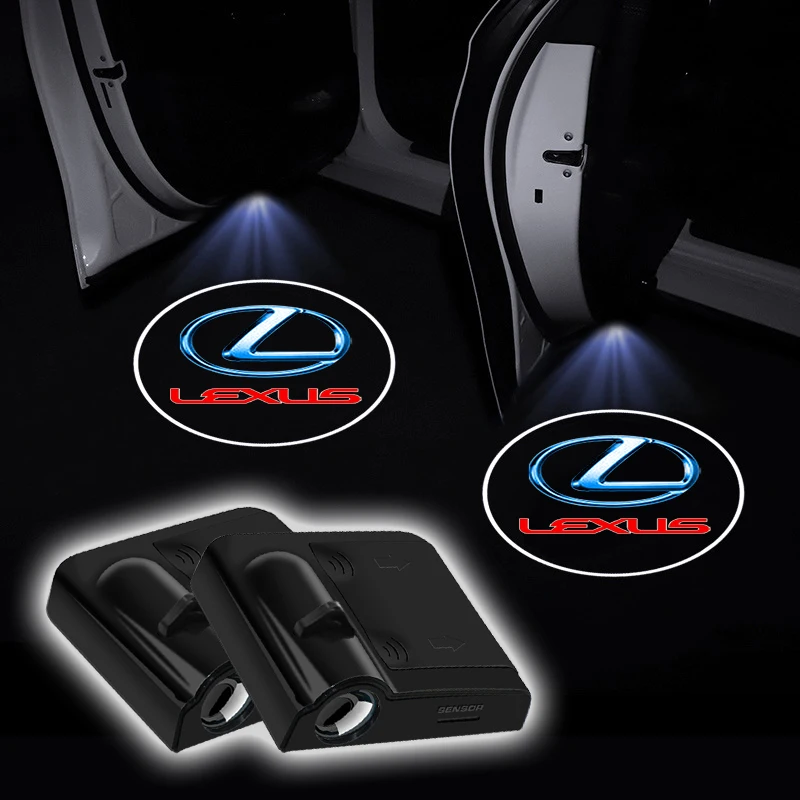 

1/2pcs Car Door Welcome Light Wireless Car Door Projector for Lexus IS 250 300 RX 300 350 US 200 GX 400 460 LX GS ES 350 NX 300