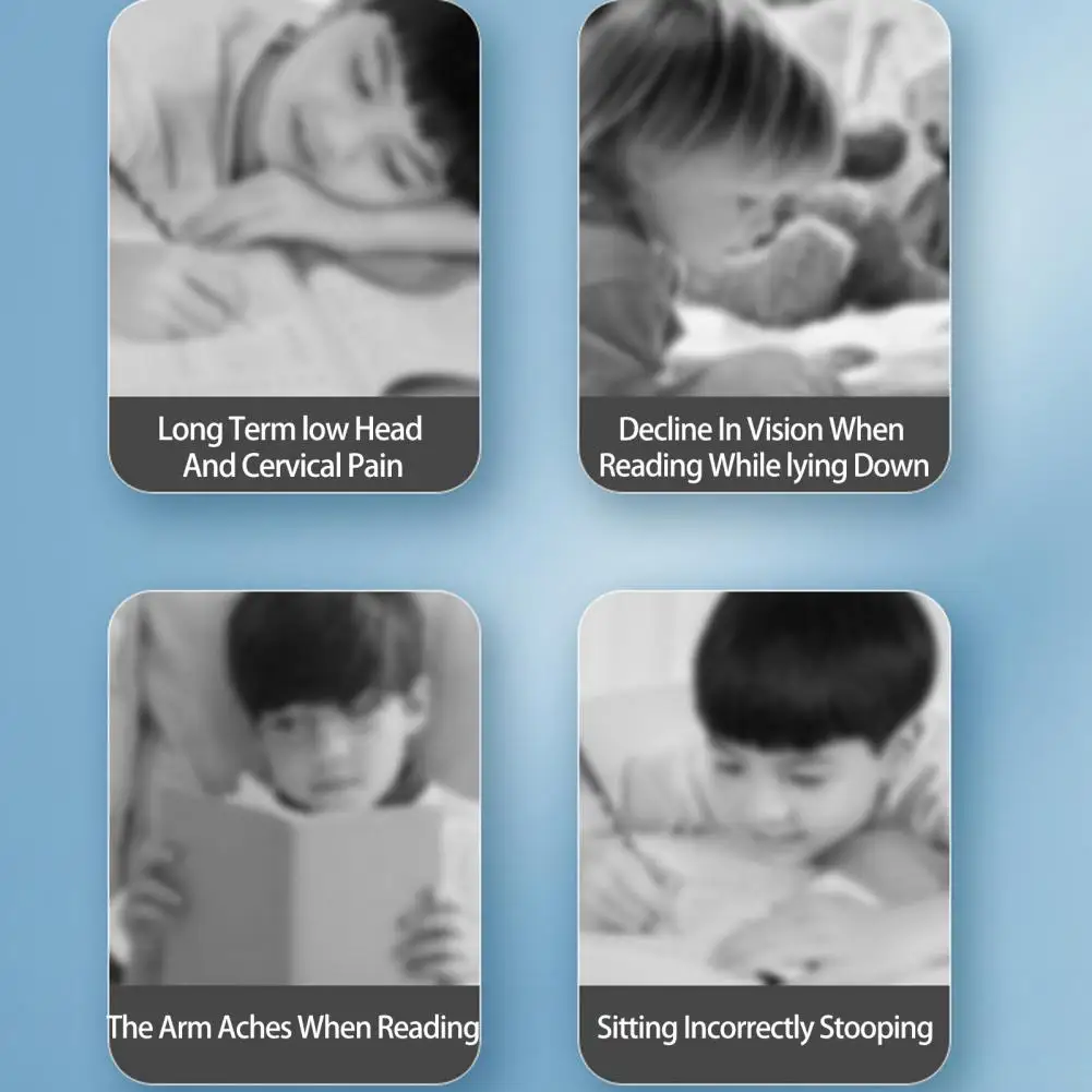 

Practical Reading Shelf Handsfree Portable Reading Rack Tablet Stand Reading Bracket Bookmark Tools