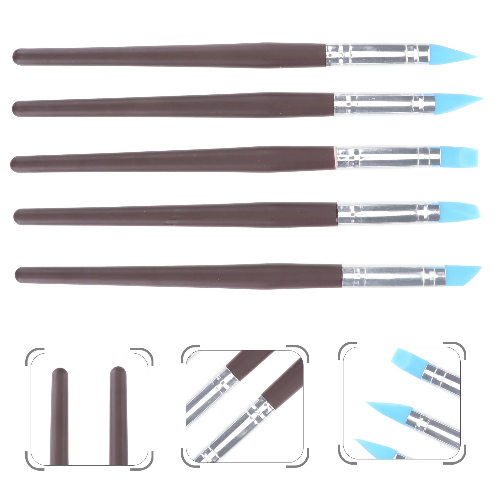 

5pcs/set Cake Modeling Tools Cake Decoration Brushes Fondant Modeling Cake Tools Clay Modeling Tool Fondant Modeling Tools