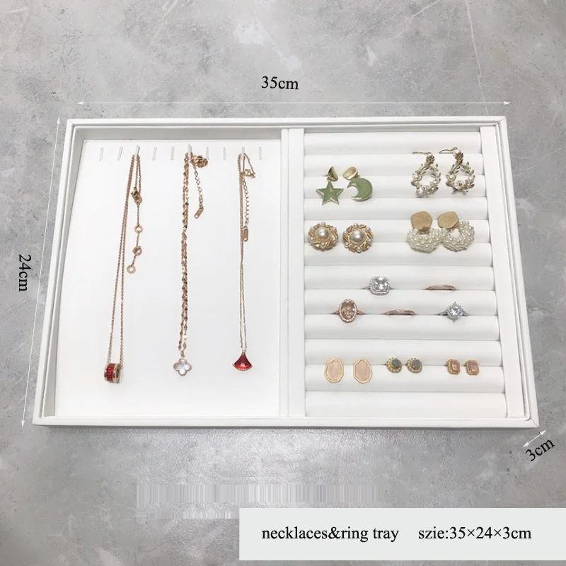 

MIAOYU Поддон для украшений из искусственной кожи