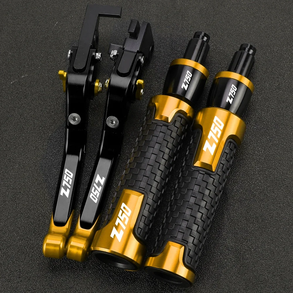 

Для Kawasaki Z750 Z 750 (не модель Z750S) 2004 2005 2006, аксессуары для мотоциклов, рычаги тормозной муфты, руль, ручки, концы