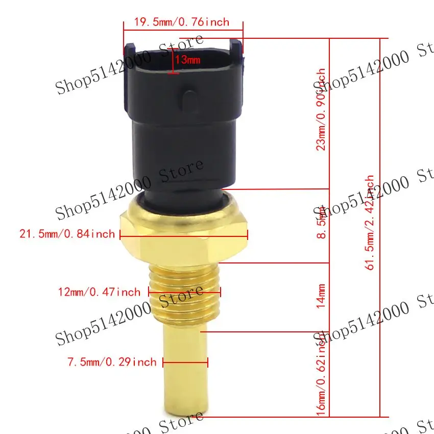 Датчик температуры радиатора охлаждающей жидкости для мотоцикла Can-am Outlander 1000 DPS T3