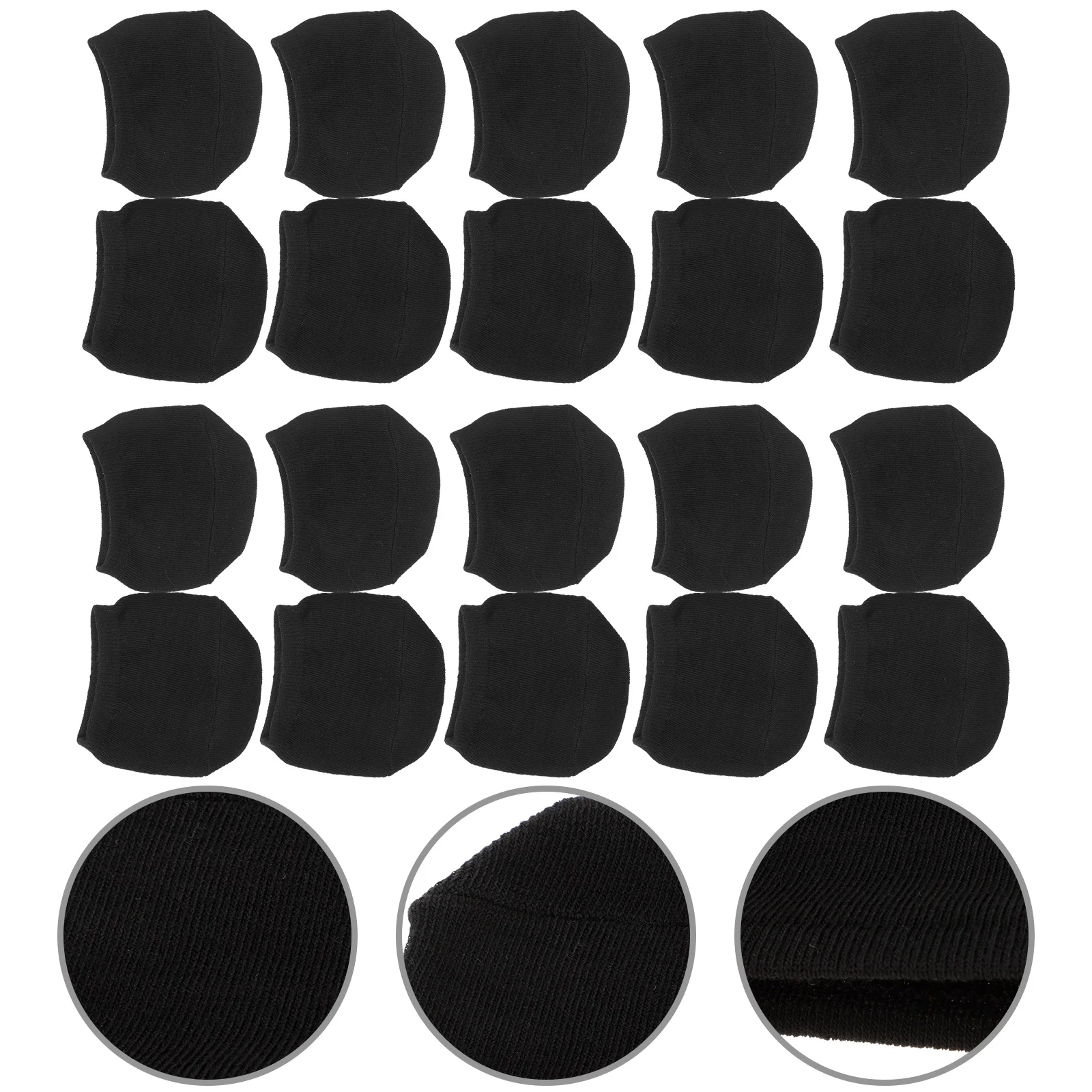 

10 Pairs Half Socks Cotton Palm Skin-friendly Comfort Insoles Men Breathable Comfortable Forefoot High Heel Liner Pad