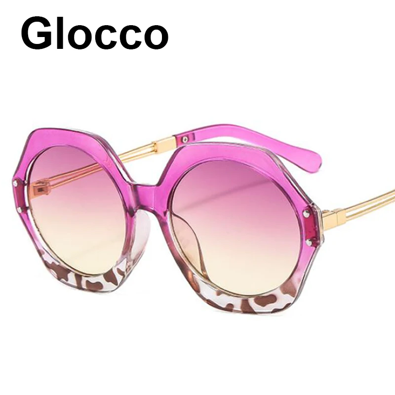 Очки солнцезащитные женские в стиле ретро Модные Винтажные многоугольные