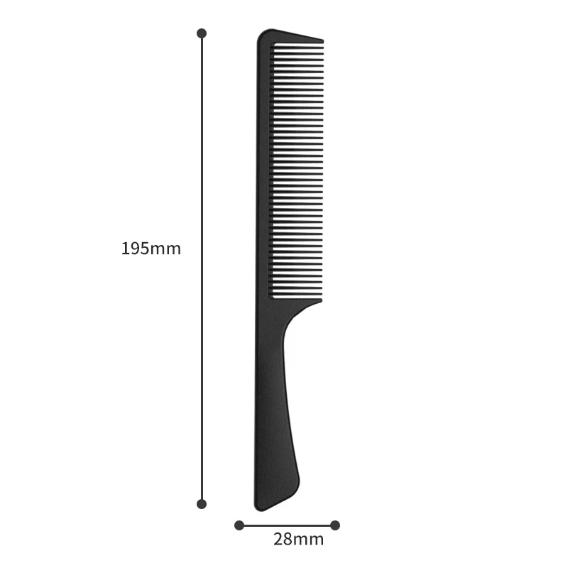 Женская гребень из углеродного волокна для длинных волос парикмахерской Мужская