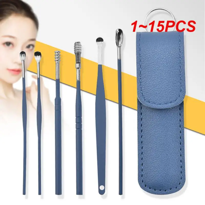 

Stainless Steel Ear Picking Tool Ear Cleaner Wax Pickers Earpick Wax Remover Curette Ear Pick Cleaner Kit Spoon Ear Care