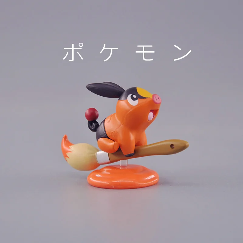 

KITAN CLUB Pocket Elf Dolls Tepig Torchic Japan Genuine Gashapon Palette Orange Series Figure