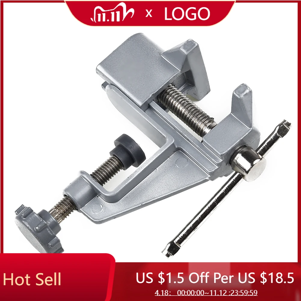 

Mini Table Bench Vise Work Clamp Swivel Hobby Craft Repair Tool Jewelers DIY Mini Portable Tool Vice