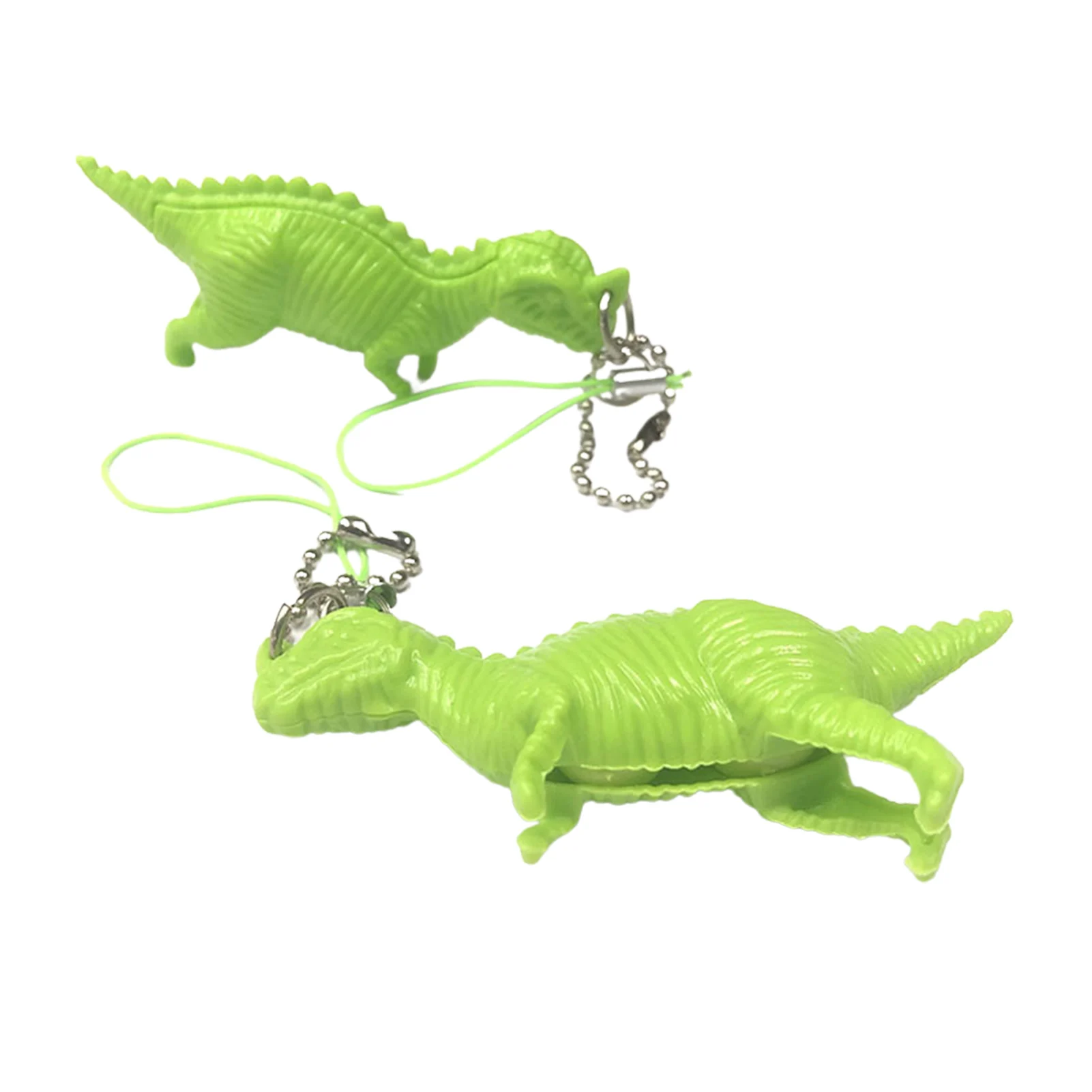 

Push-Bubble Fidgets Toy 2 PCS Dinosaur Key Chain For Reducing Anxiety Calm Down Toys Fidgeting Pack Great Gift For Adults Teens