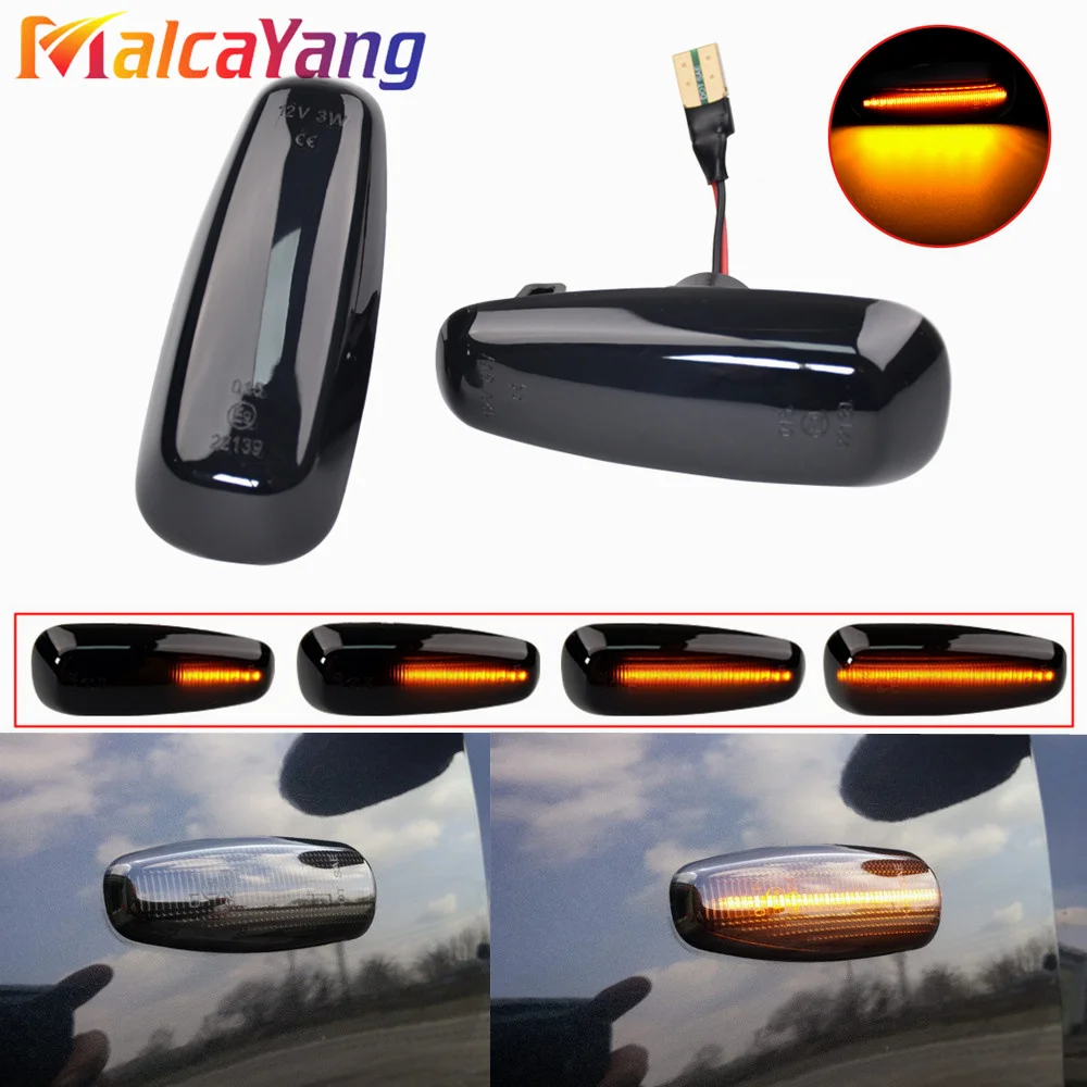 

Динамический светодиодный поворотник для Kia Pro Ceed Estate Rio III хэтчбек седан Hyundai i30 Azera Elantra Avante, боковой габаритный фонарь