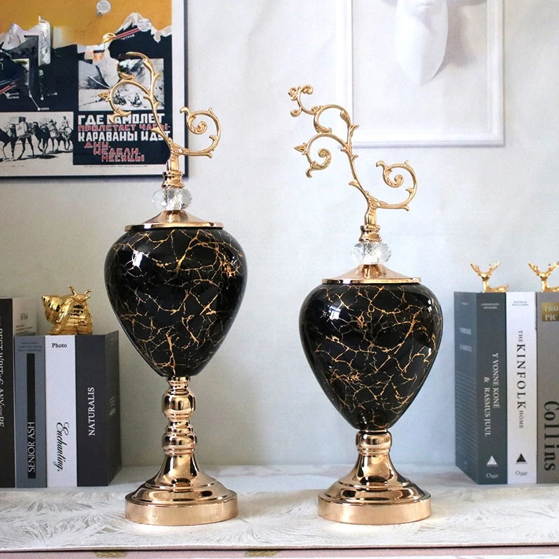 

Factory direct art decor metal table top gold home decor luxury pieces for home