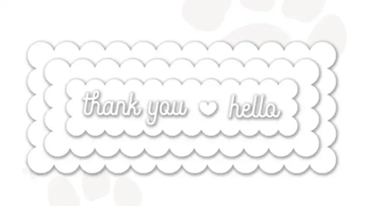 

Спасибо, металлические трафареты для высечки, трафареты для скрапбукинга, украшение для фотоальбома, тиснение, бумажная открытка, рукодели...