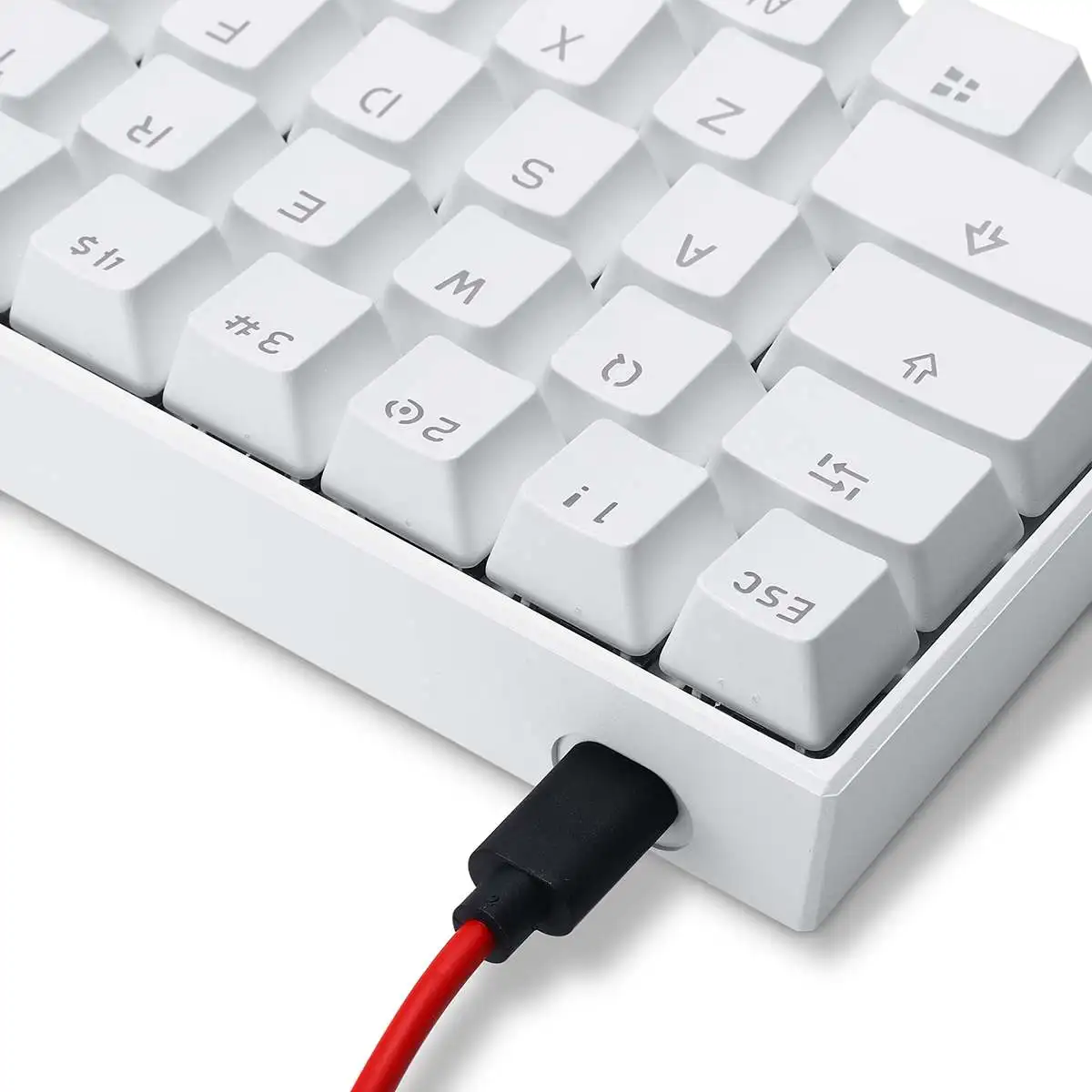 Для ANNE Pro 2 Pro2 NKRO Gateron красно-коричневый переключатель мини портативная