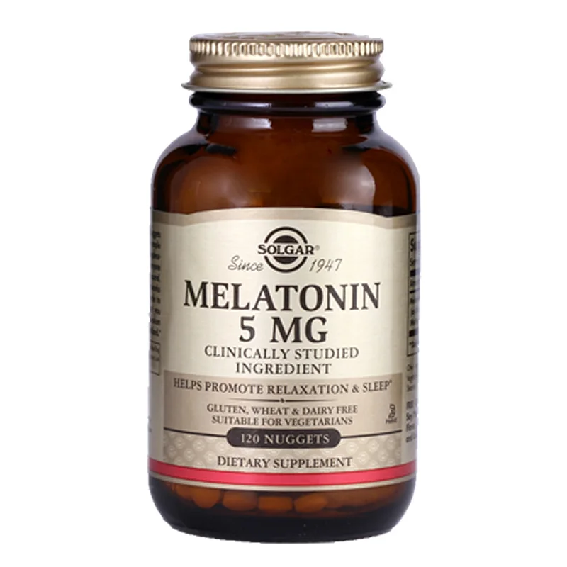

Melatonin Capsules Vitamin B6 Help Improve Sleep Save Insomnia Deep Sleeping Pills for Middle-aged Elderly Man Women 60 Tablets