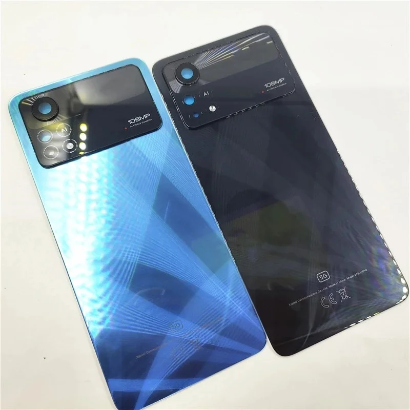 Фото Крышка аккумуляторного отсека BaNERYPAK A+++ для Xiaomi POCO X4 Pro 5G, задняя панель корпуса, запасная часть. №2