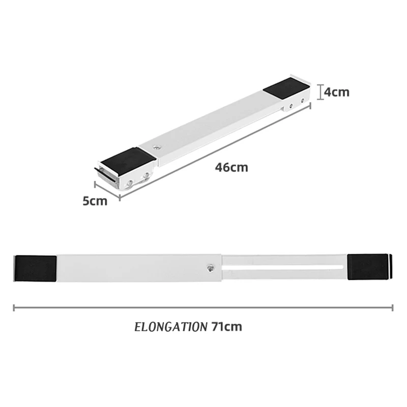 Washing Machine Stand Movable Adjustable Refrigerator Raised Base Mobile Roller Universal Bracket Wheel Dryer Pulley Holder images - 6