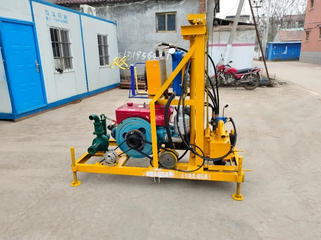 Гусеничная установка для бурения водяных скважин YG-280D Дизельная электрическая